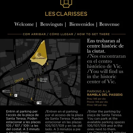 Les Clarisses Boutique 4* Vic